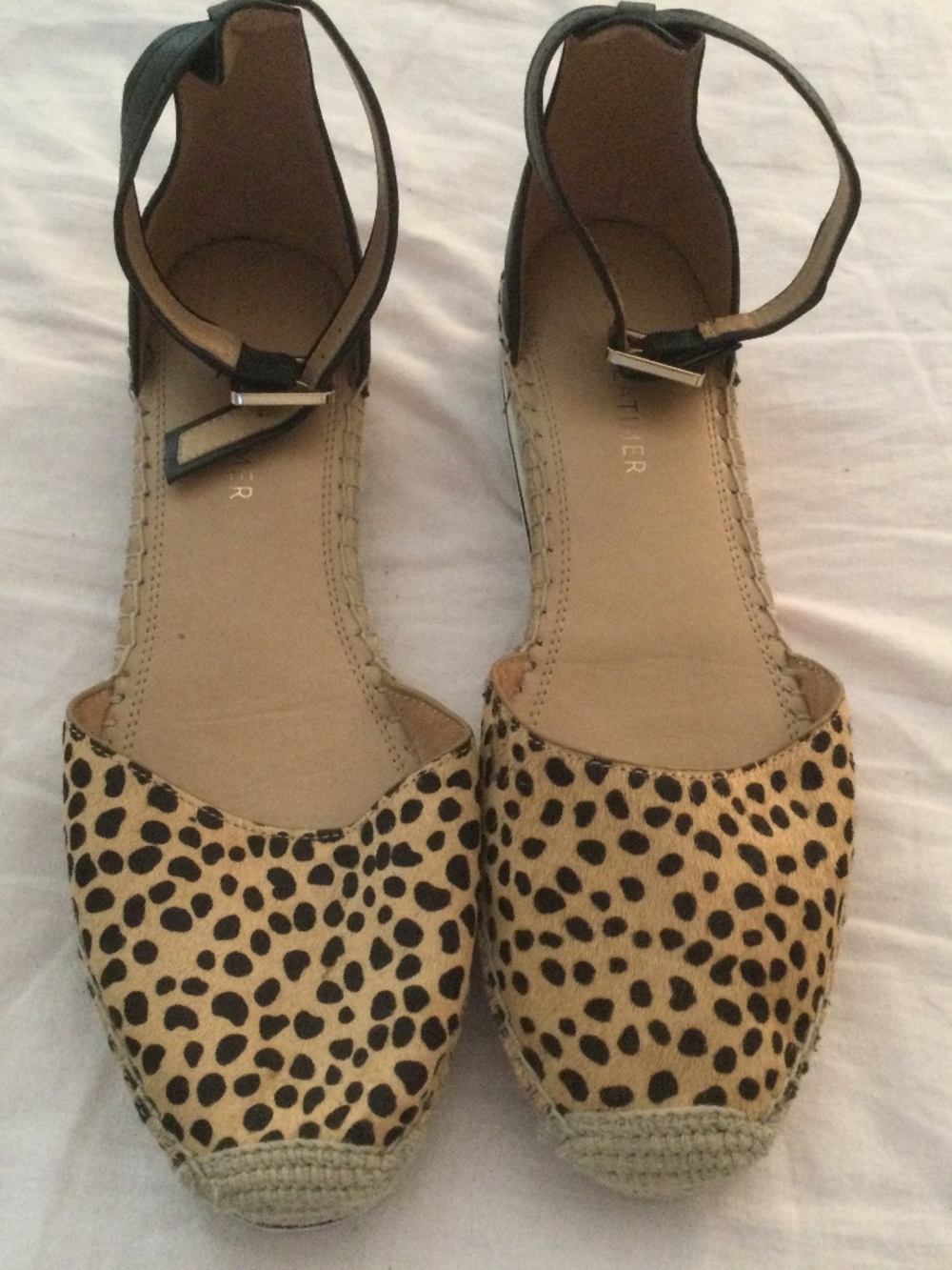 Latimer and Gibson Leopard Print Espadrilles 11